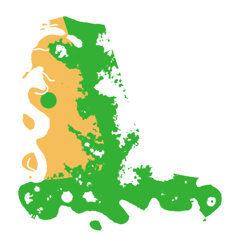 Biome Rust Map: Procedural Map, Size: 4000, Seed: 442258
