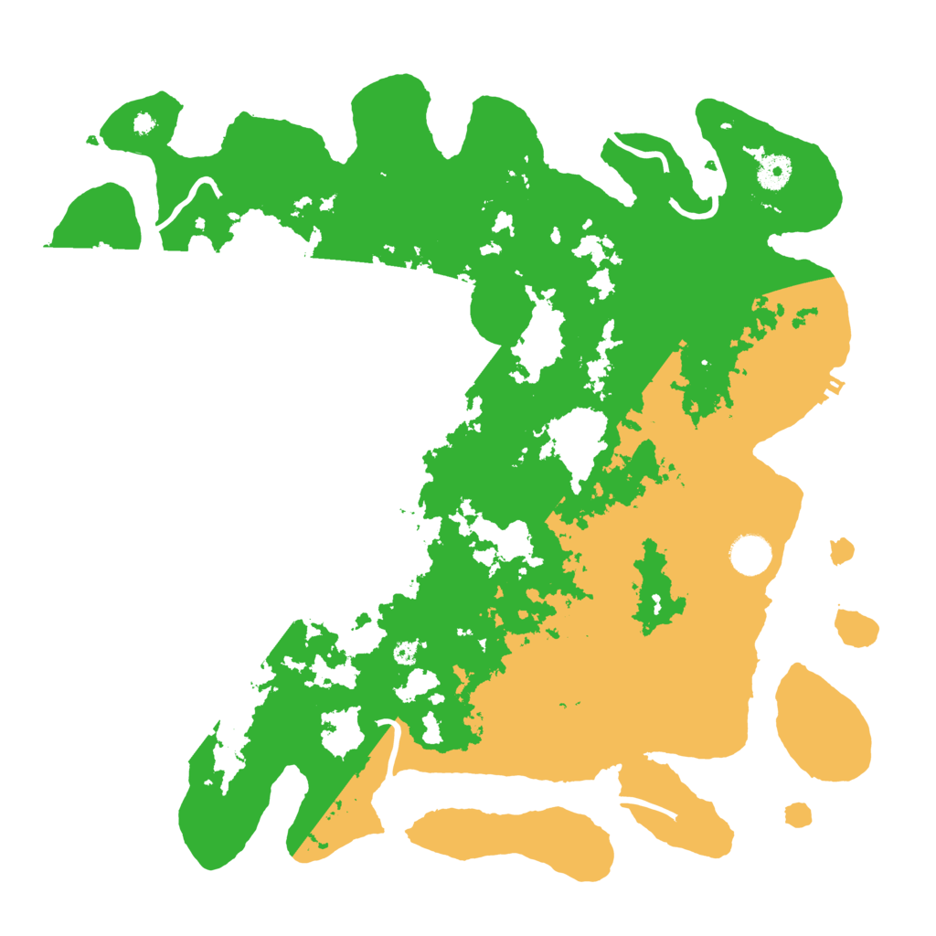 Biome Rust Map: Procedural Map, Size: 4000, Seed: 1168491123