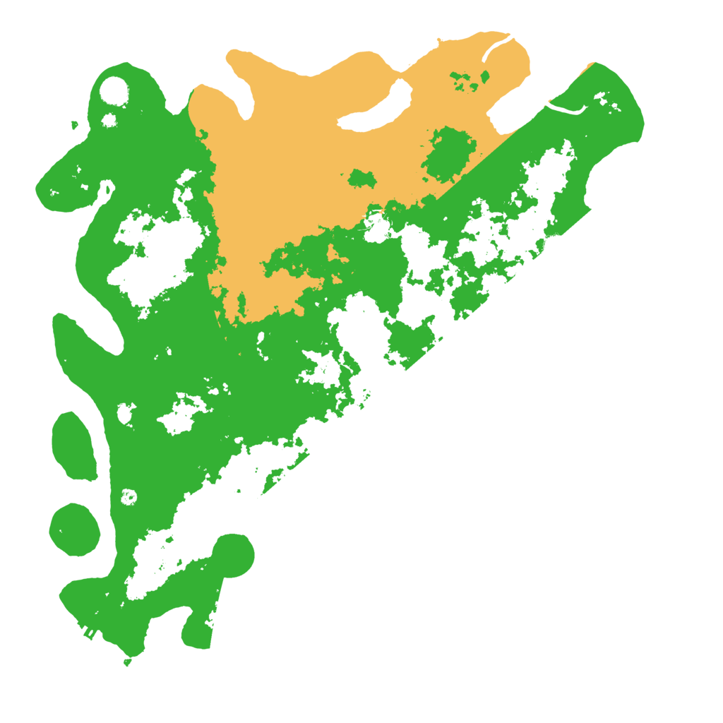 Biome Rust Map: Procedural Map, Size: 4500, Seed: 1101859998