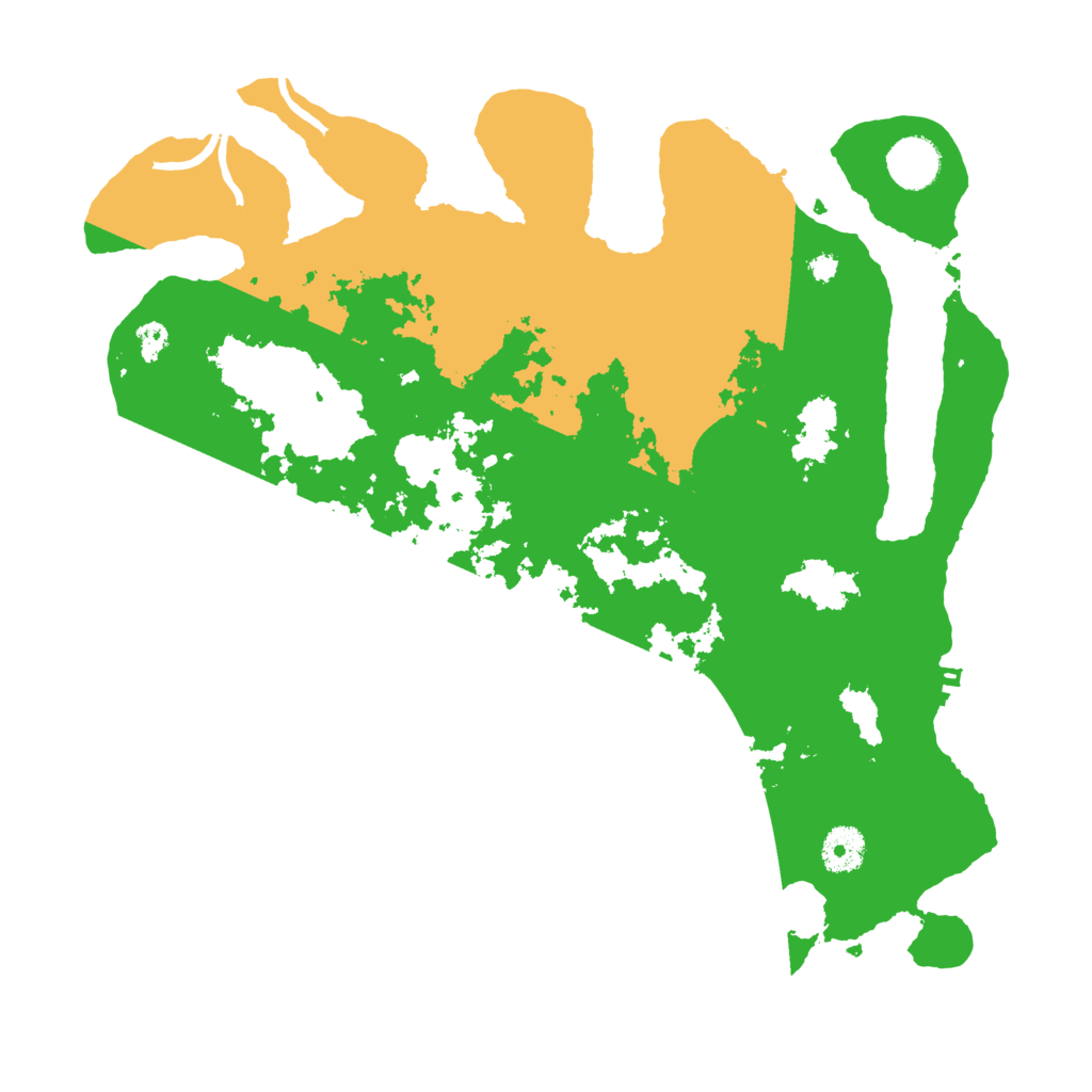 Biome Rust Map: Procedural Map, Size: 3650, Seed: 80087296