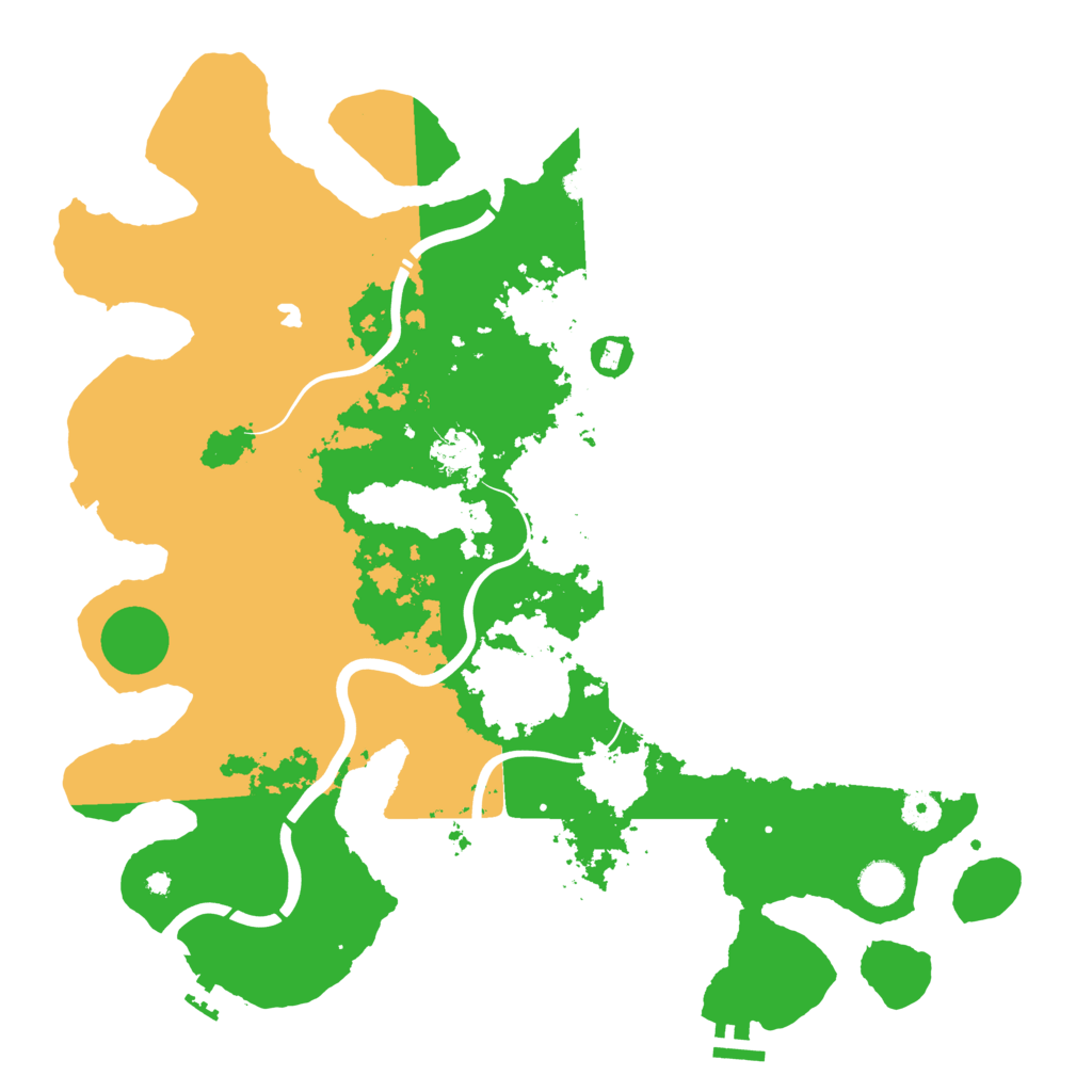 Biome Rust Map: Procedural Map, Size: 4250, Seed: 1491007484