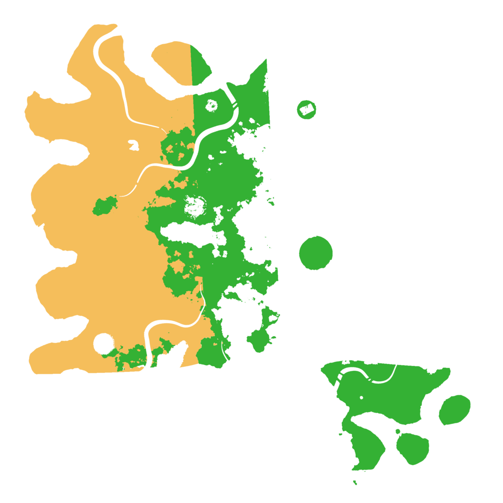 Biome Rust Map: Procedural Map, Size: 4250, Seed: 1491007484