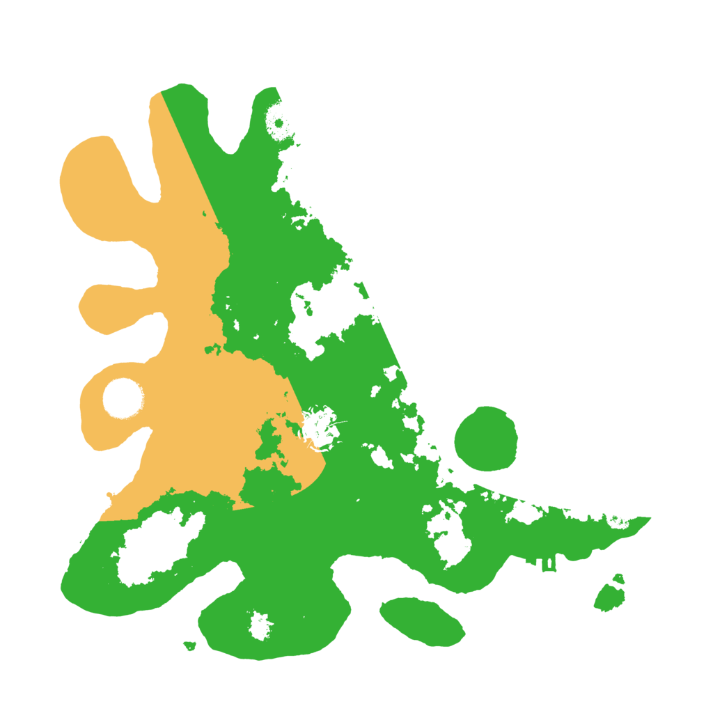Biome Rust Map: Procedural Map, Size: 3100, Seed: 40000