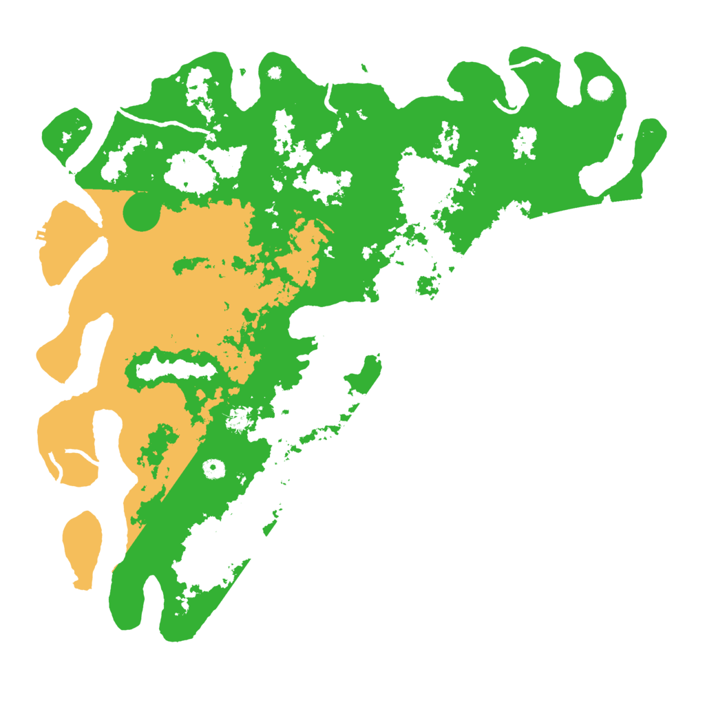 Biome Rust Map: Procedural Map, Size: 5000, Seed: 351