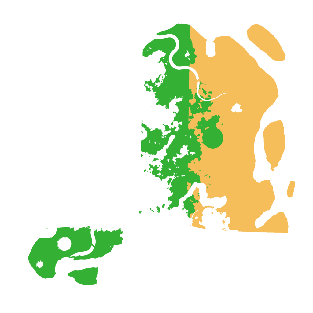 Biome Rust Map: Procedural Map, Size: 4000, Seed: 4454