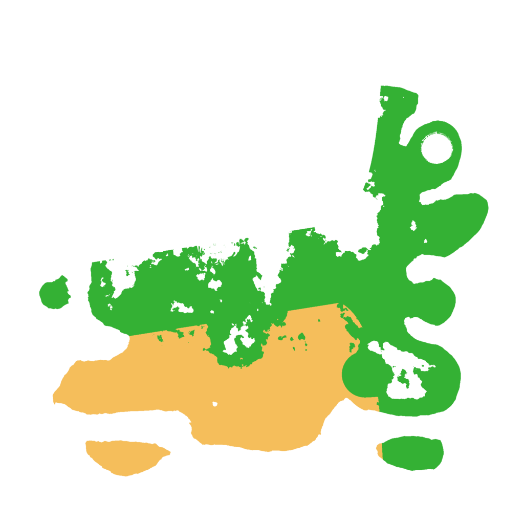 Biome Rust Map: Barren, Size: 3000, Seed: 1603322680