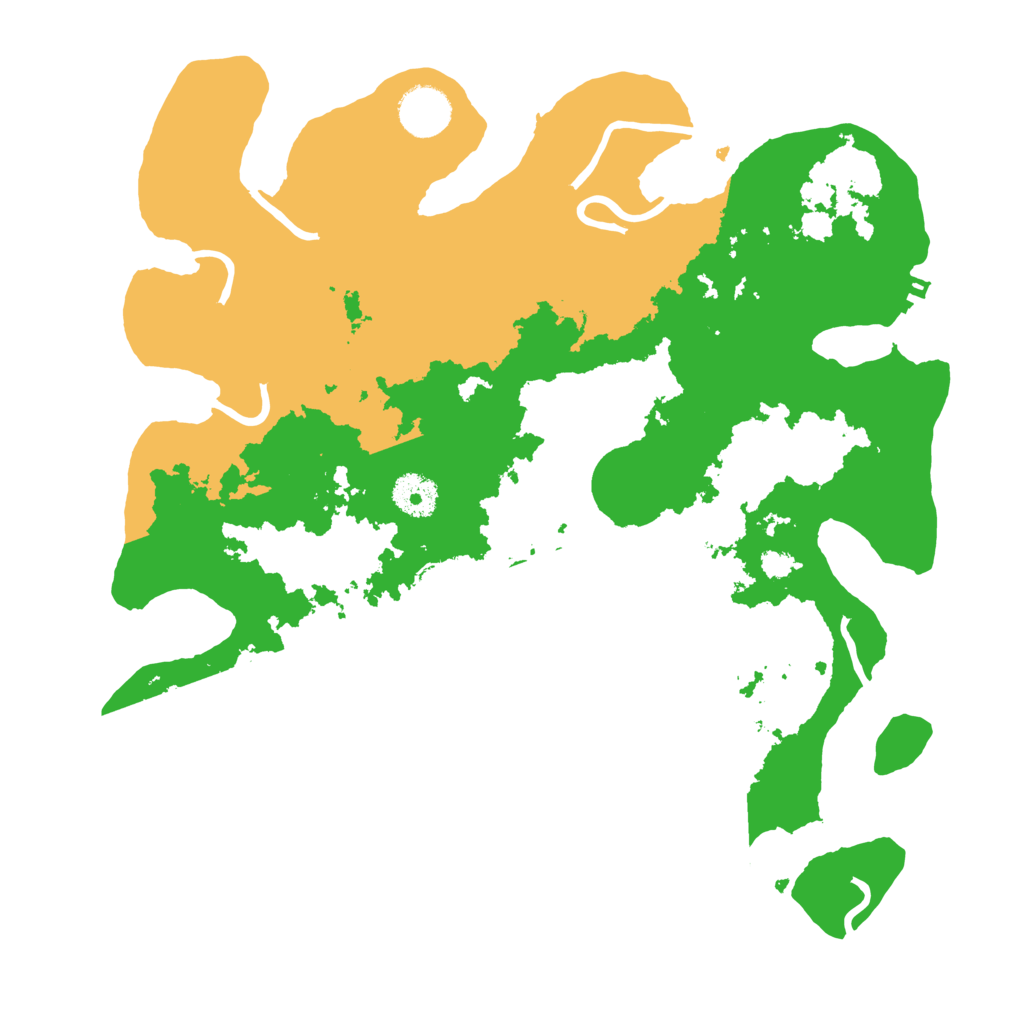 Biome Rust Map: Procedural Map, Size: 3500, Seed: 314509312