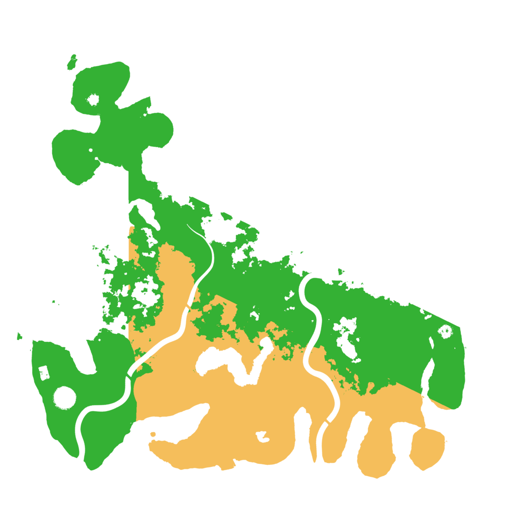 Biome Rust Map: Procedural Map, Size: 4000, Seed: 1256774665