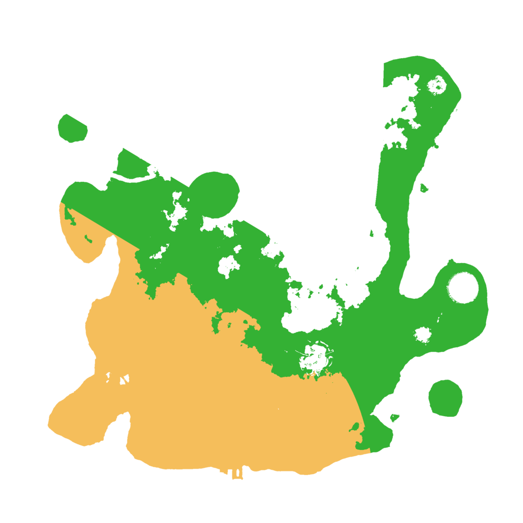 Biome Rust Map: Procedural Map, Size: 3000, Seed: 14064