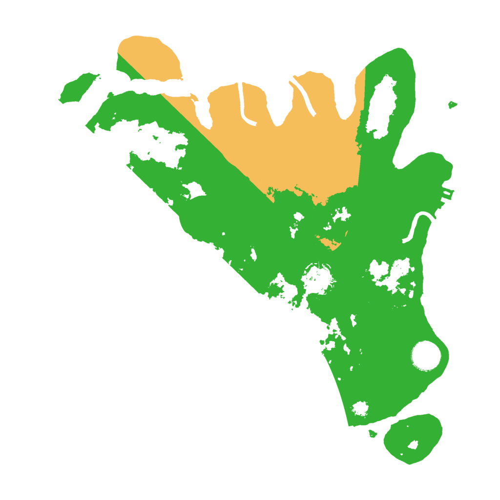 Biome Rust Map: Procedural Map, Size: 3000, Seed: 8059714