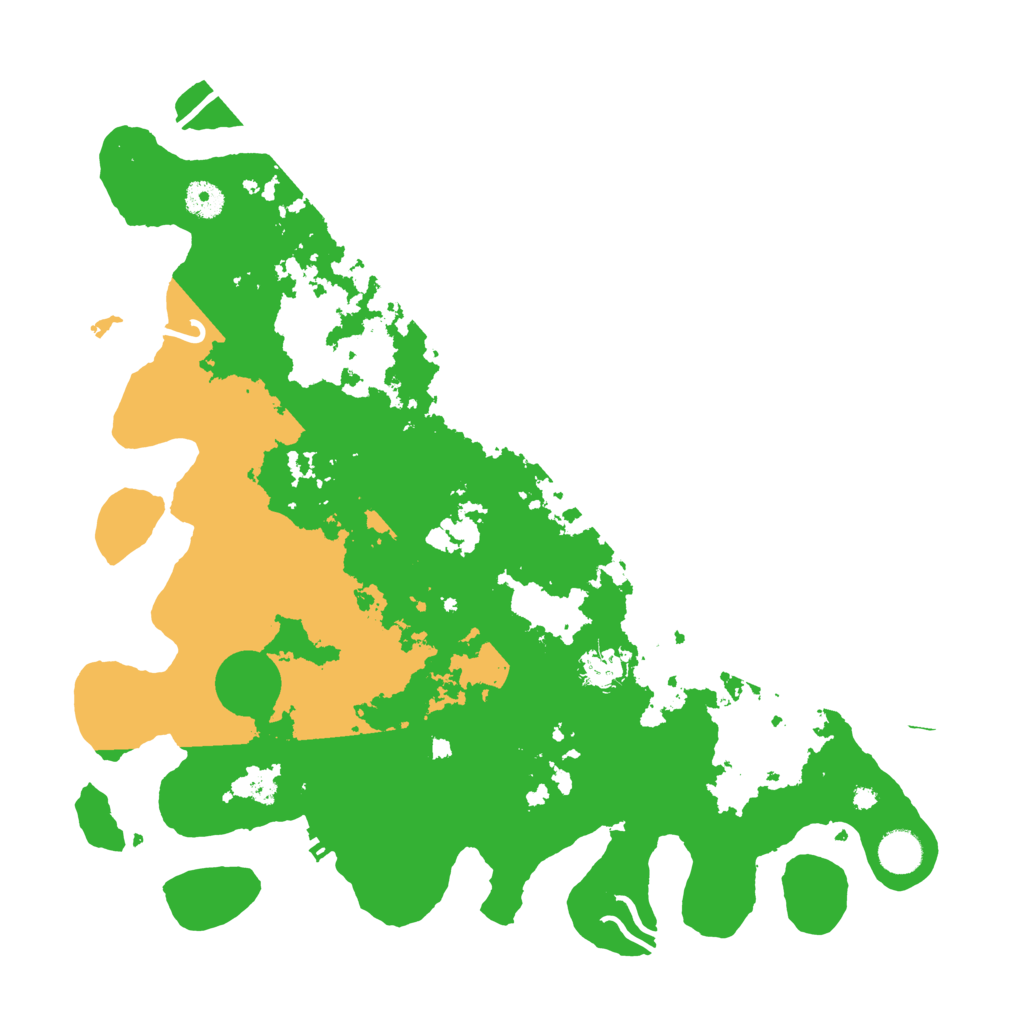 Biome Rust Map: Procedural Map, Size: 4096, Seed: 133244394