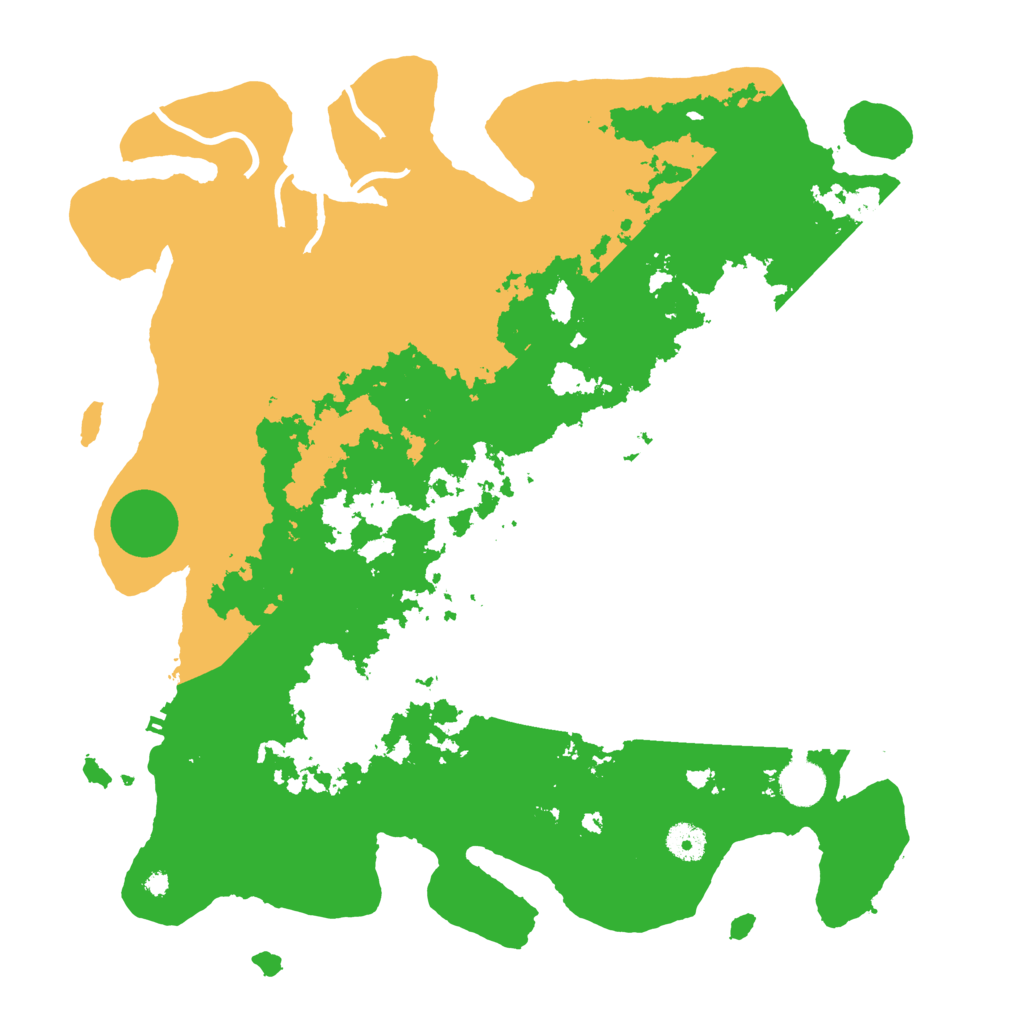 Biome Rust Map: Procedural Map, Size: 4000, Seed: 351545
