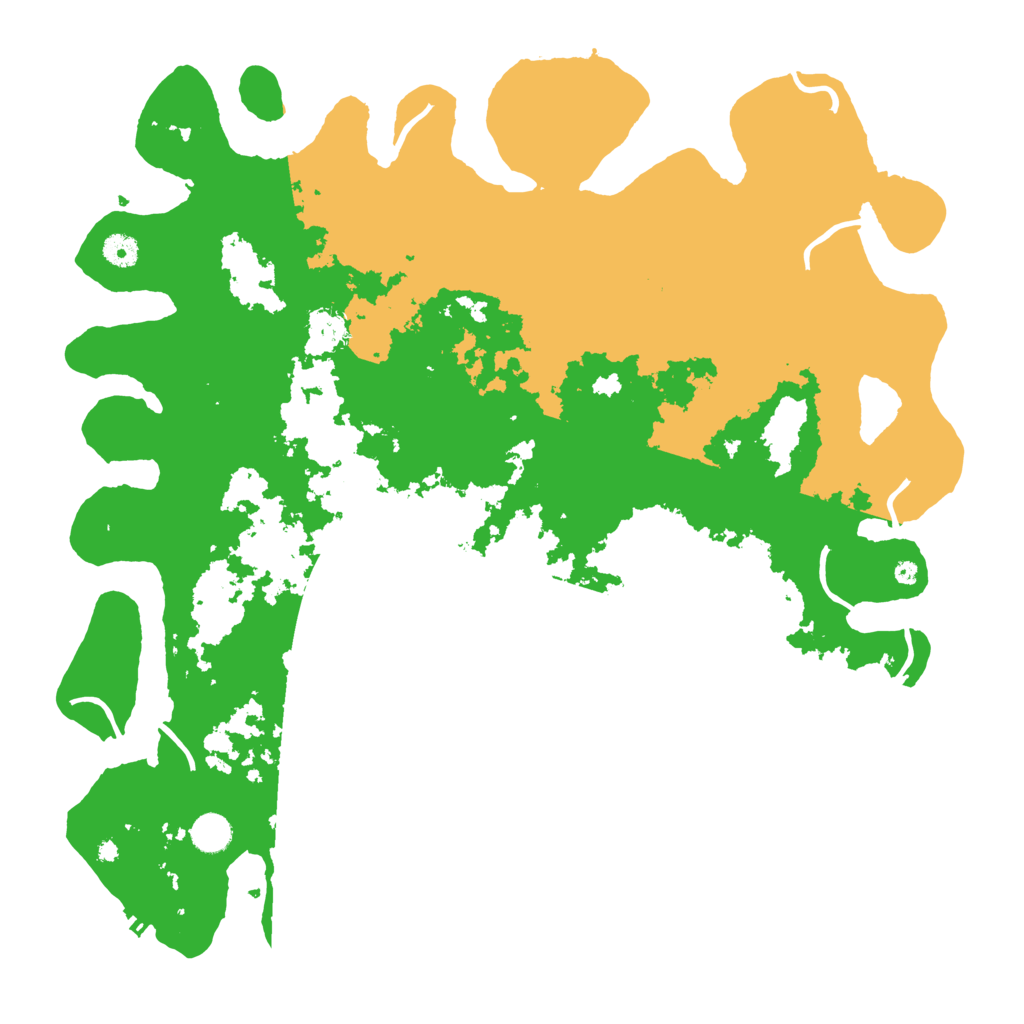 Biome Rust Map: Procedural Map, Size: 4500, Seed: 563204207