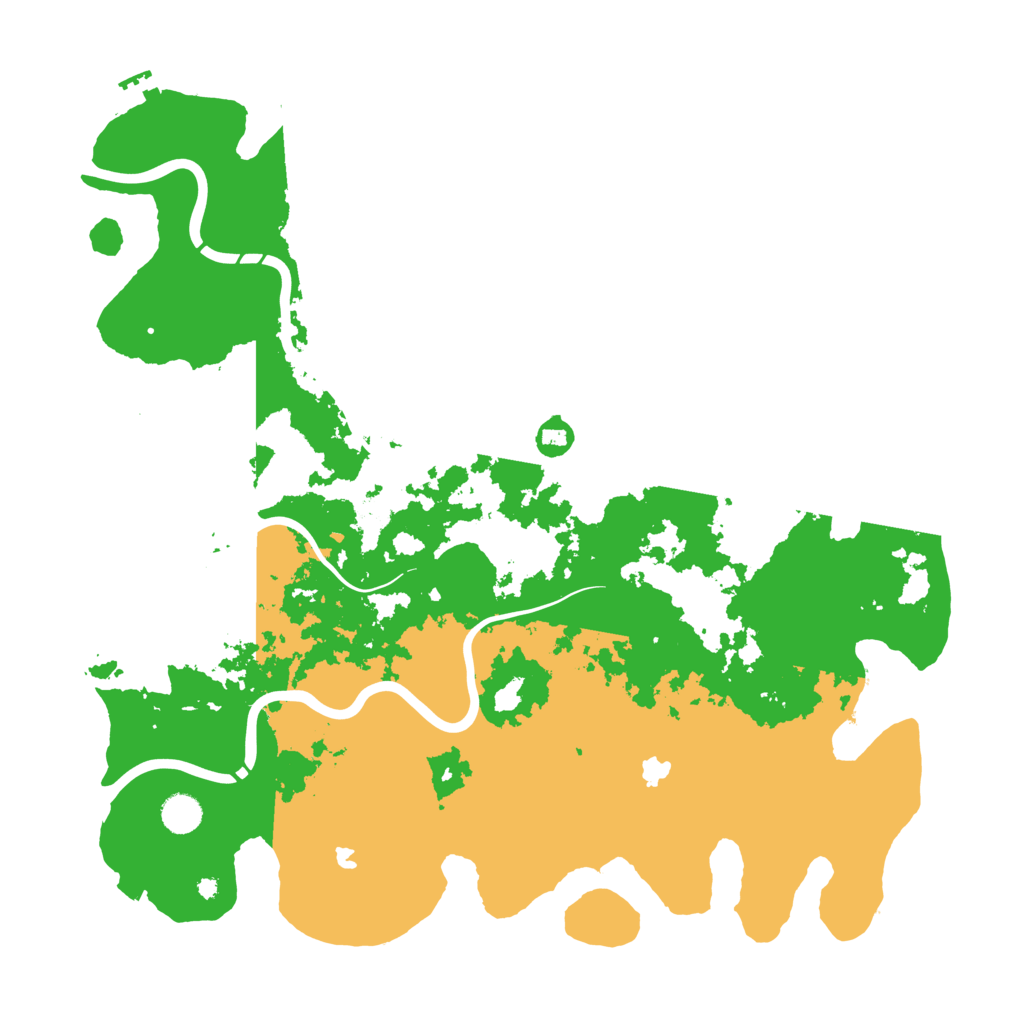 Biome Rust Map: Procedural Map, Size: 4500, Seed: 8856