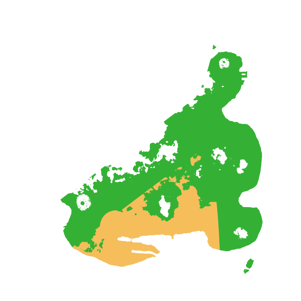 Biome Rust Map: Procedural Map, Size: 3000, Seed: 31183