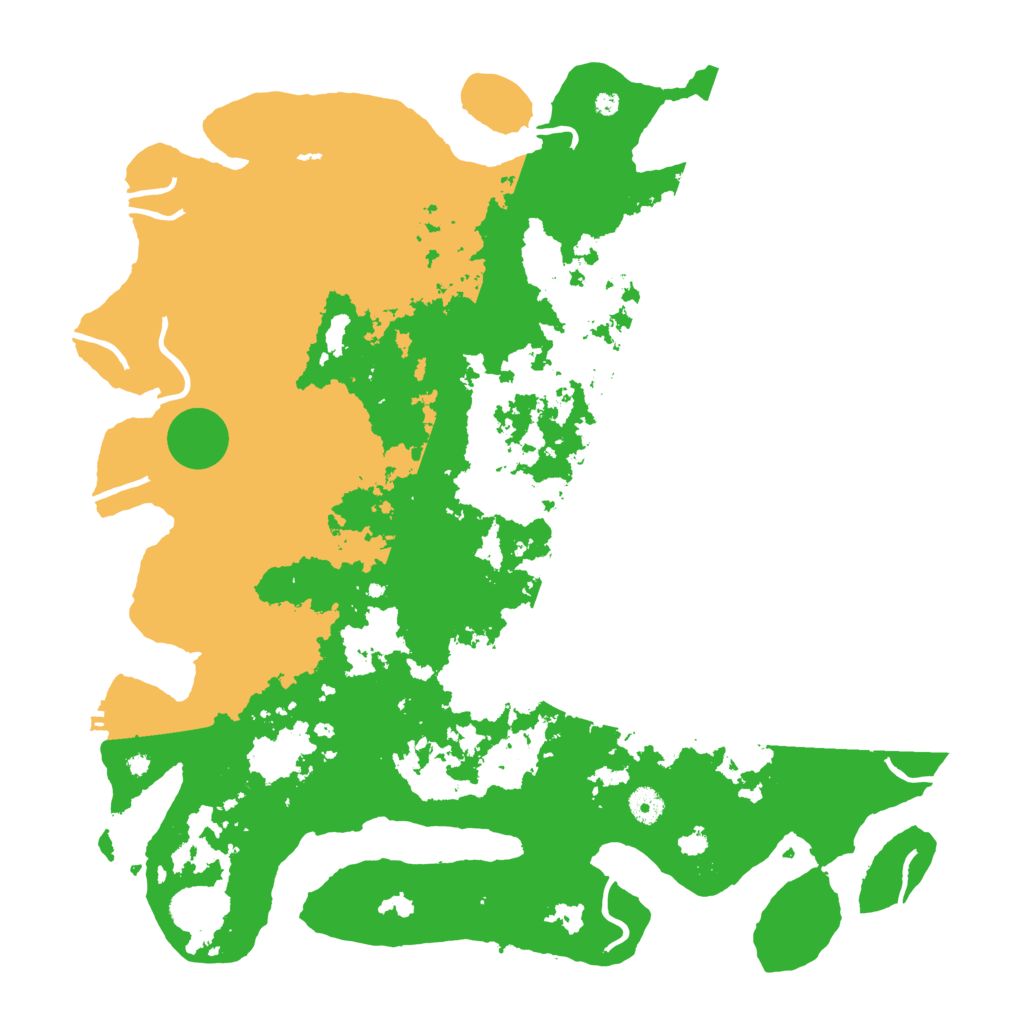 Biome Rust Map: Procedural Map, Size: 4400, Seed: 171130