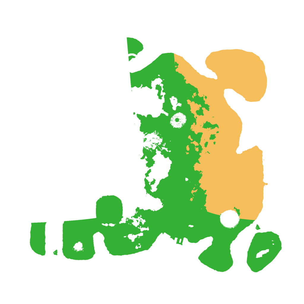 Biome Rust Map: Procedural Map, Size: 3000, Seed: 1613499492