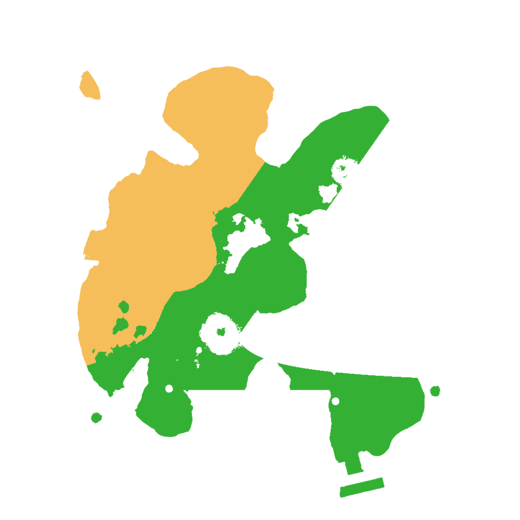 Biome Rust Map: Procedural Map, Size: 2000, Seed: 23082022
