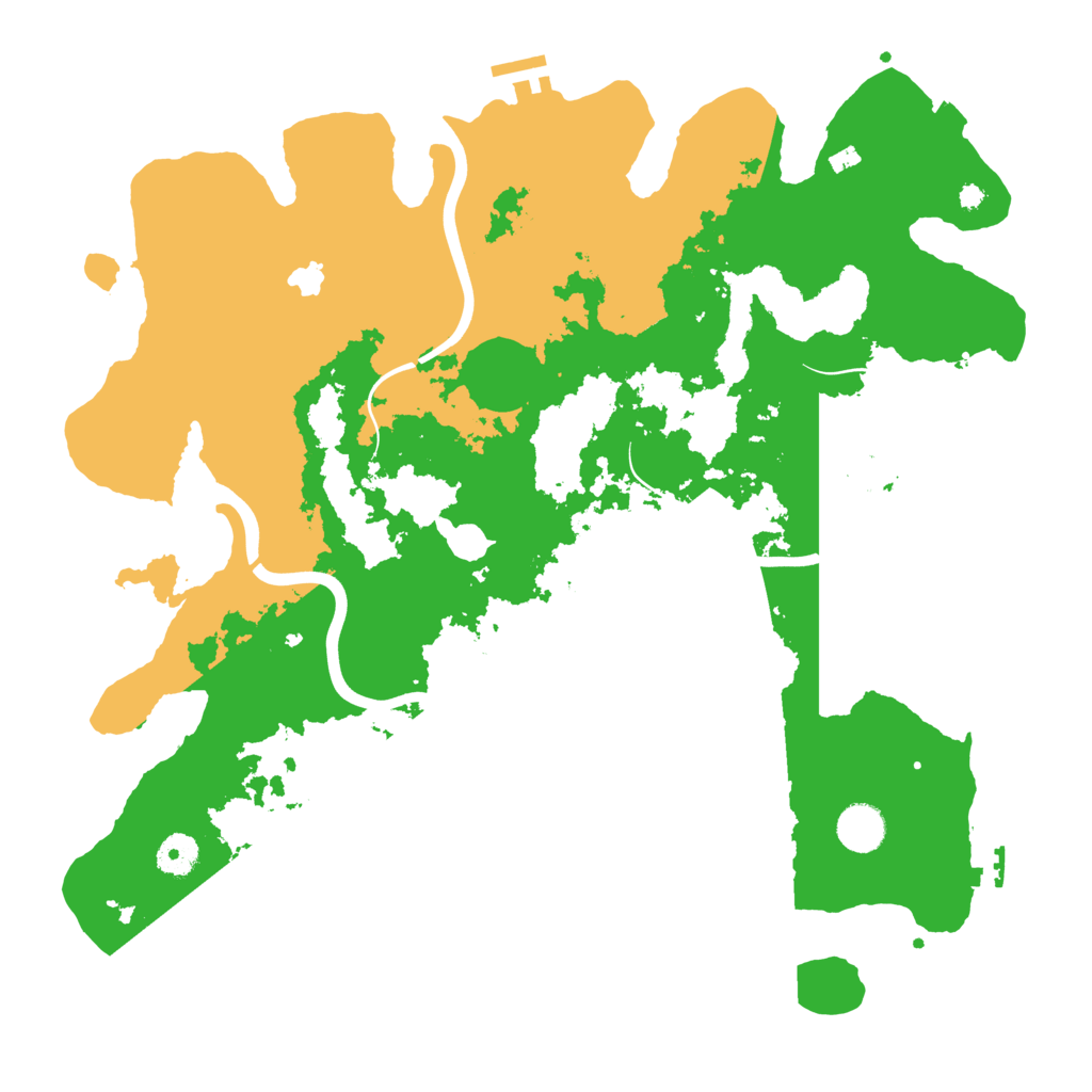 Biome Rust Map: Procedural Map, Size: 4000, Seed: 565735047