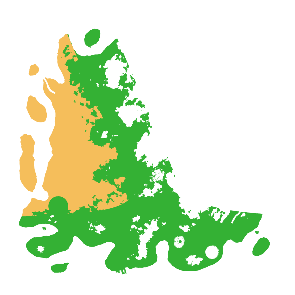 Biome Rust Map: Procedural Map, Size: 3950, Seed: 446800640
