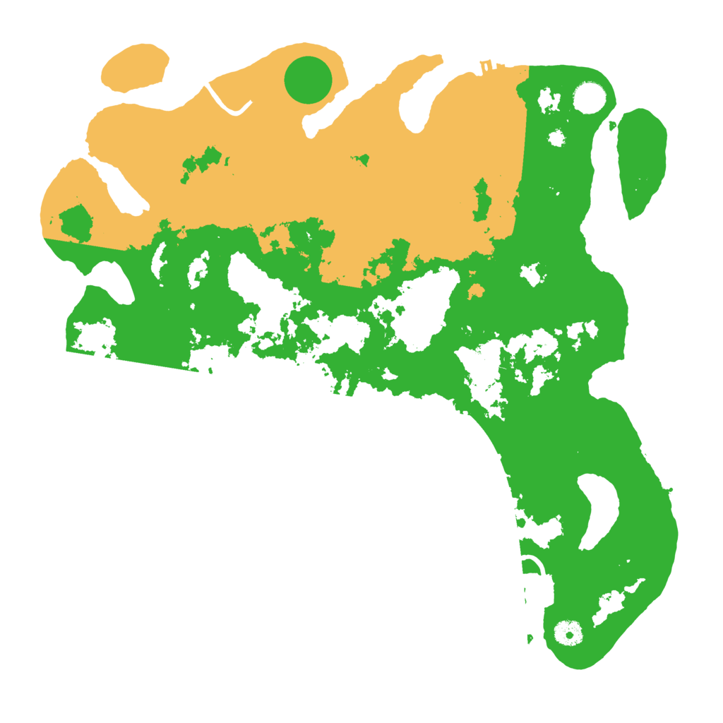 Biome Rust Map: Procedural Map, Size: 4000, Seed: 81680085