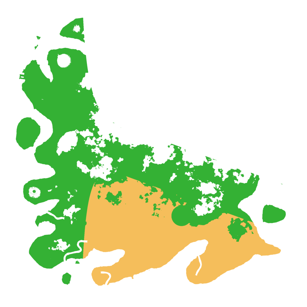 Biome Rust Map: Procedural Map, Size: 4000, Seed: 1298784739