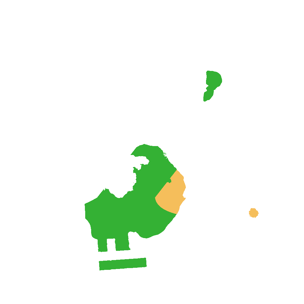 Biome Rust Map: Procedural Map, Size: 1300, Seed: 870