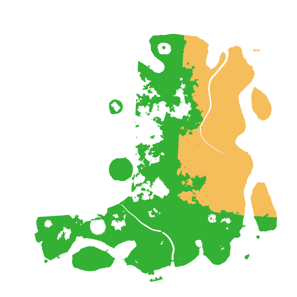 Biome Rust Map: Procedural Map, Size: 3500, Seed: 680756161