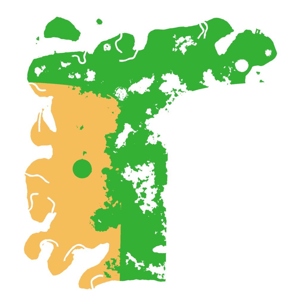 Biome Rust Map: Procedural Map, Size: 4250, Seed: 564218156