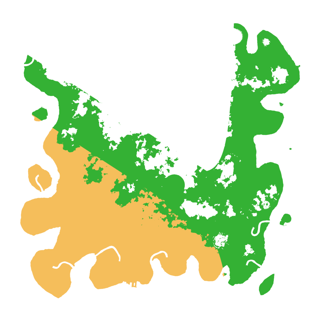 Biome Rust Map: Procedural Map, Size: 4000, Seed: 209521