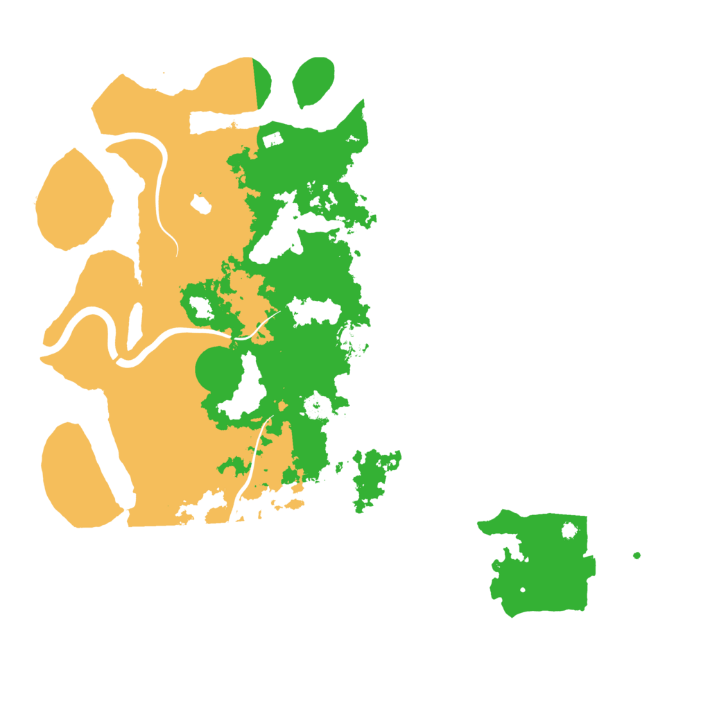 Biome Rust Map: Procedural Map, Size: 4051, Seed: 1382534