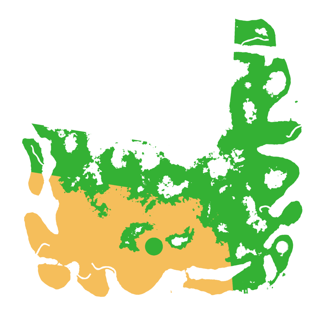 Biome Rust Map: Procedural Map, Size: 4750, Seed: 987153284