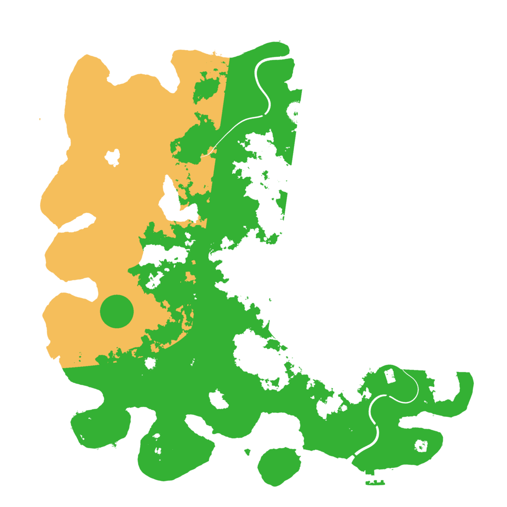 Biome Rust Map: Procedural Map, Size: 4000, Seed: 213332