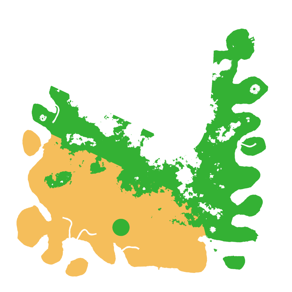 Biome Rust Map: Procedural Map, Size: 4500, Seed: 593481267