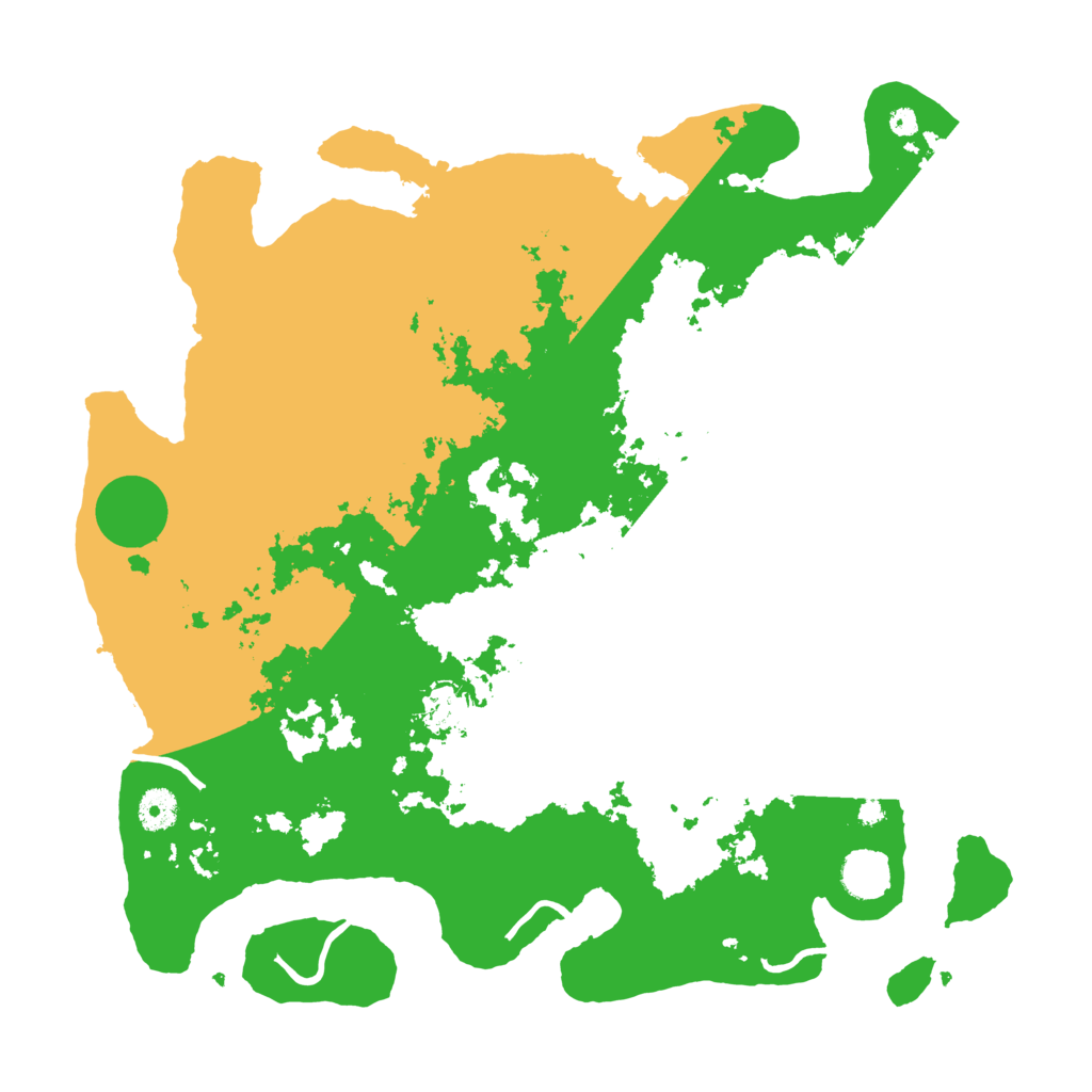 Biome Rust Map: Procedural Map, Size: 4000, Seed: 391332