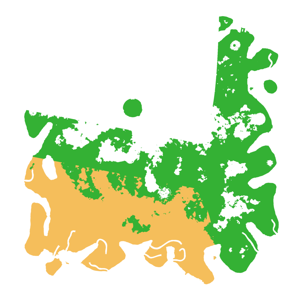 Biome Rust Map: Procedural Map, Size: 4500, Seed: 22233222