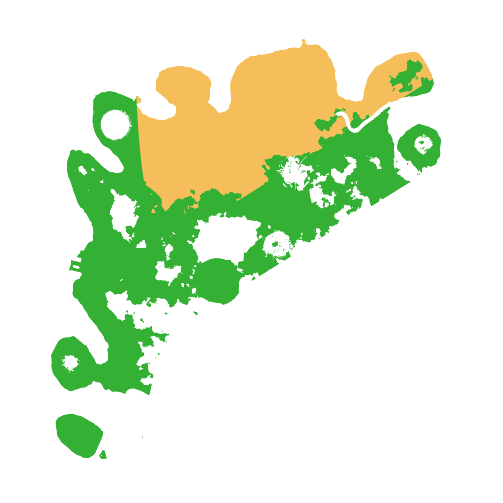 Biome Rust Map: Procedural Map, Size: 3000, Seed: 5927692