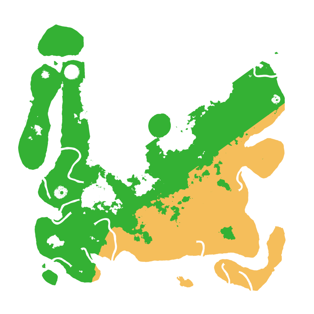 Biome Rust Map: Procedural Map, Size: 3700, Seed: 708584361