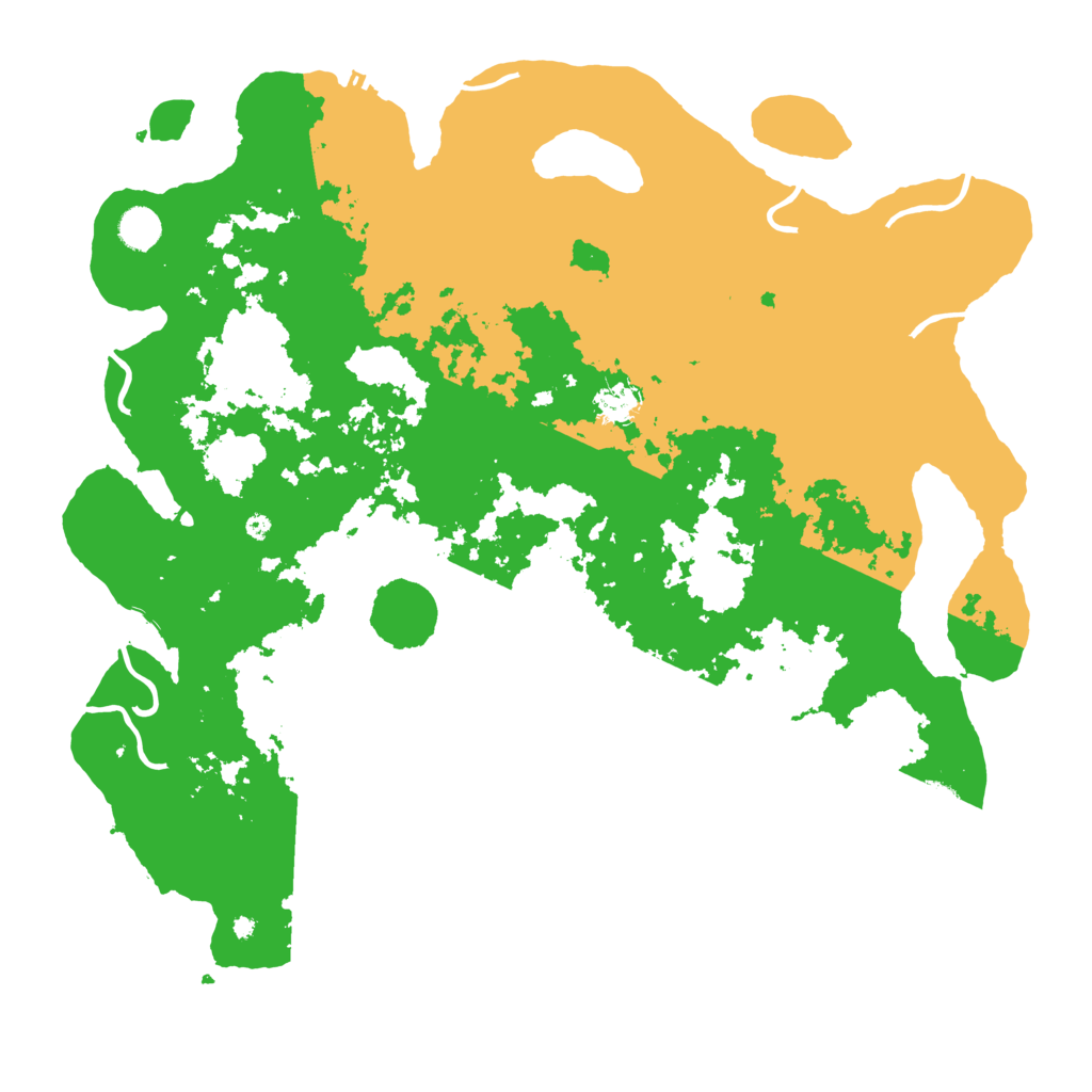 Biome Rust Map: Procedural Map, Size: 4500, Seed: 3346653