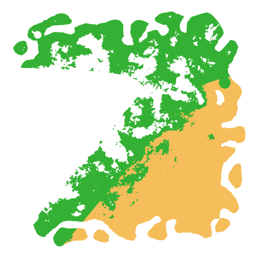 Biome Rust Map: Barren, Size: 6000, Seed: 9247