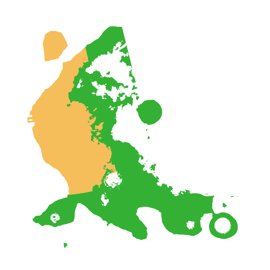Biome Rust Map: Procedural Map, Size: 3000, Seed: 991143678