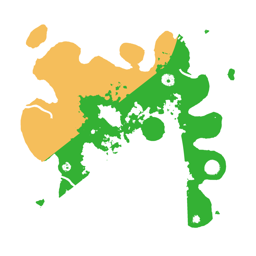 Biome Rust Map: Procedural Map, Size: 3000, Seed: 9675