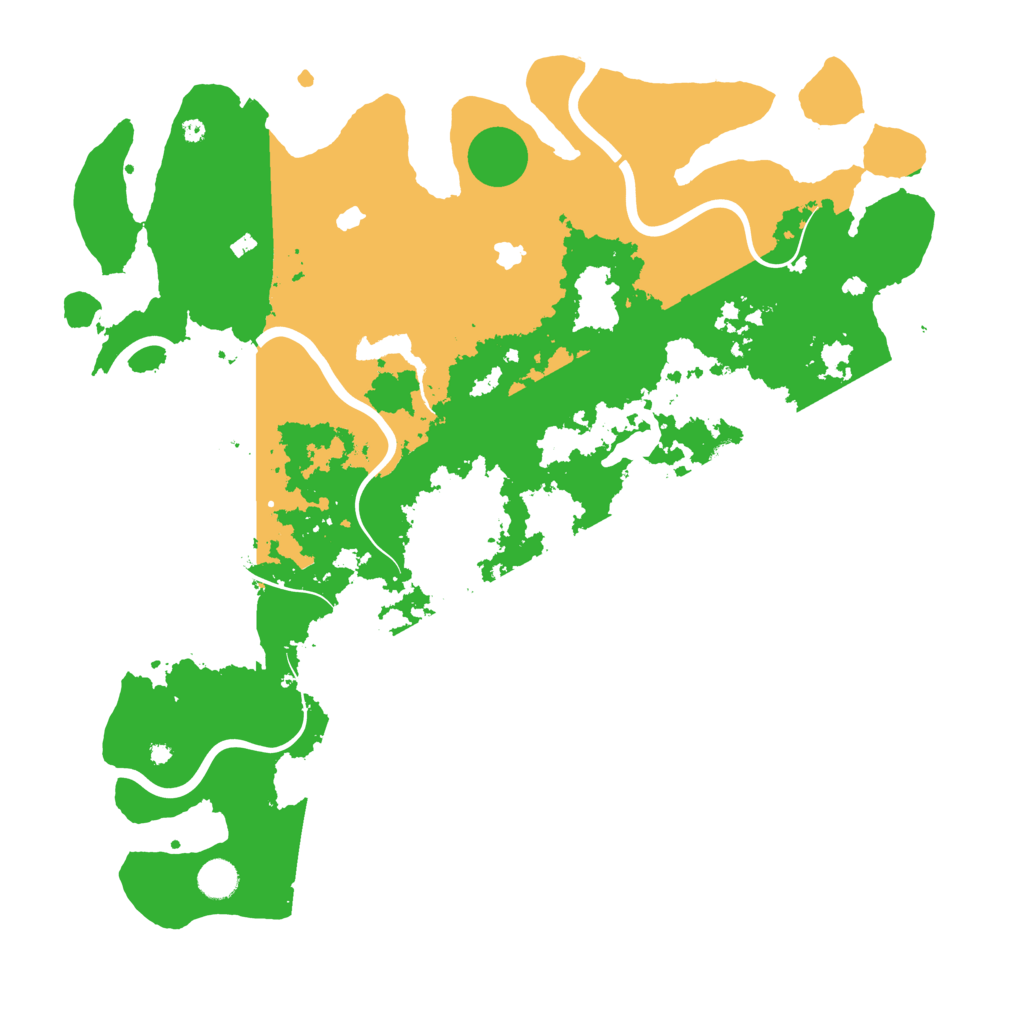 Biome Rust Map: Procedural Map, Size: 4500, Seed: 7568153