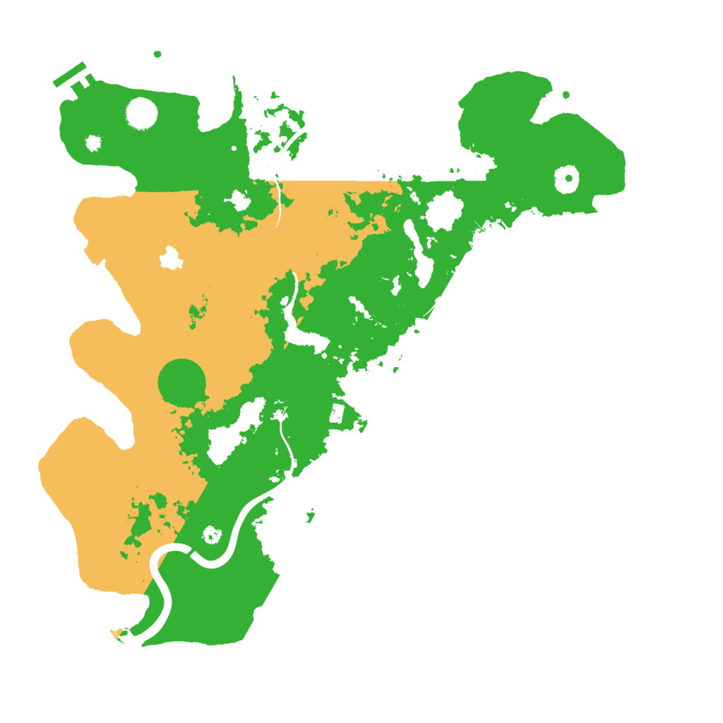 Biome Rust Map: Procedural Map, Size: 4000, Seed: 708604