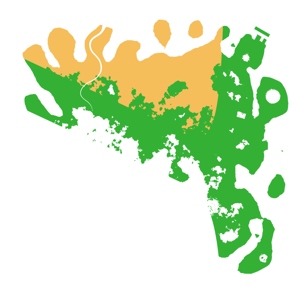 Biome Rust Map: Procedural Map, Size: 3750, Seed: 6969482