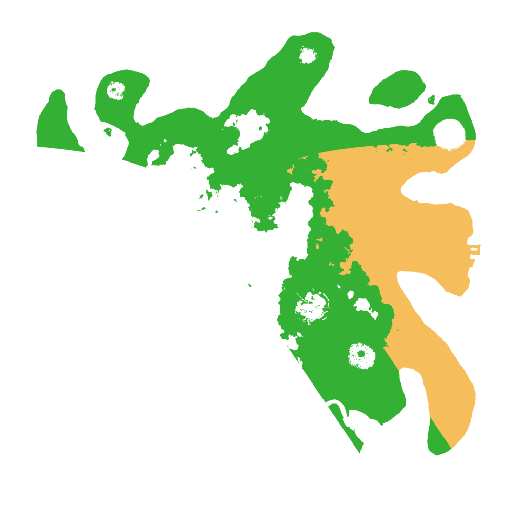 Biome Rust Map: Procedural Map, Size: 3000, Seed: 76738