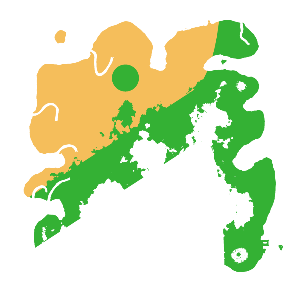 Biome Rust Map: Procedural Map, Size: 3000, Seed: 4220