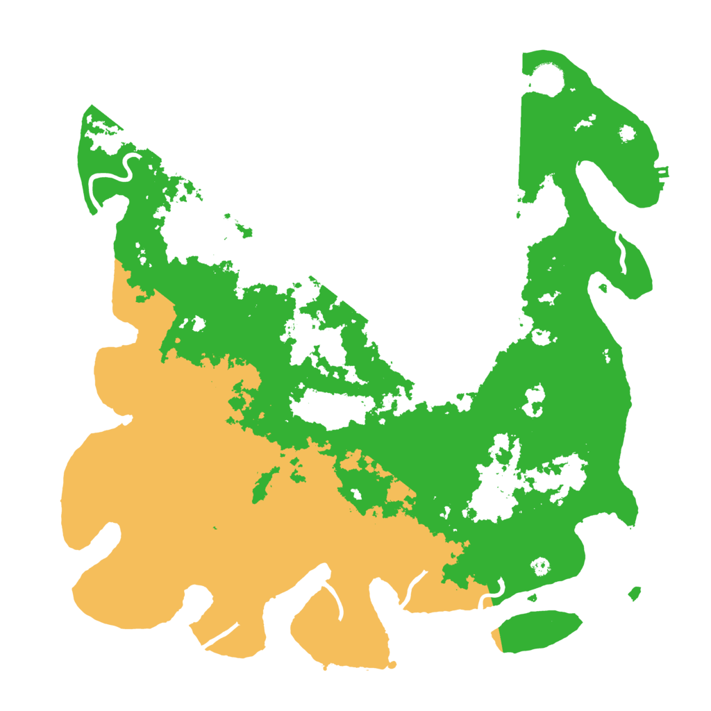 Biome Rust Map: Procedural Map, Size: 4000, Seed: 1231
