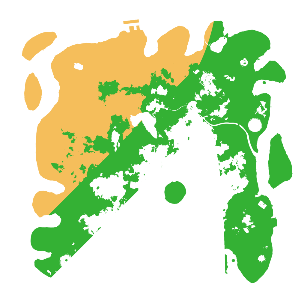 Biome Rust Map: Procedural Map, Size: 4000, Seed: 302027369