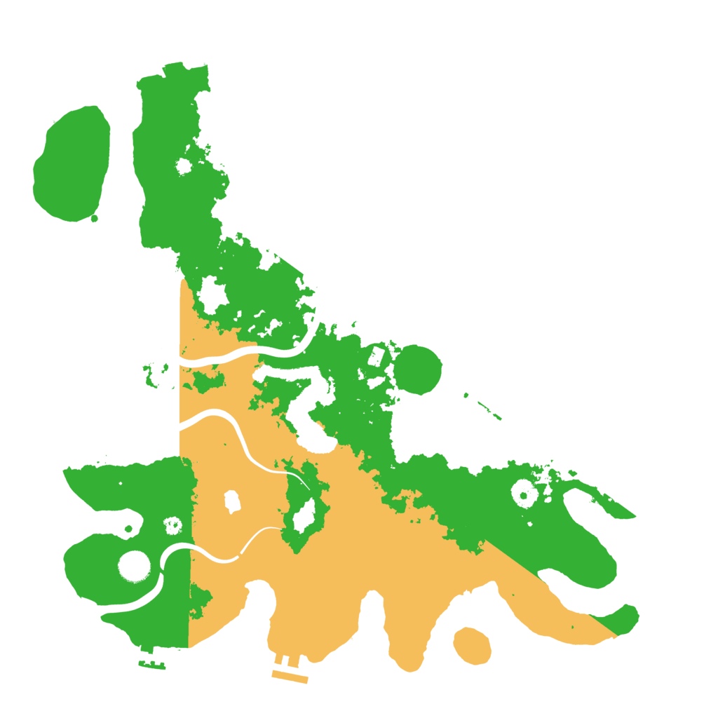 Biome Rust Map: Procedural Map, Size: 4000, Seed: 477843